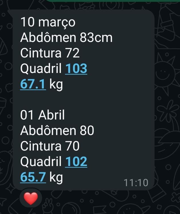 Transformação real — Depoimento 1